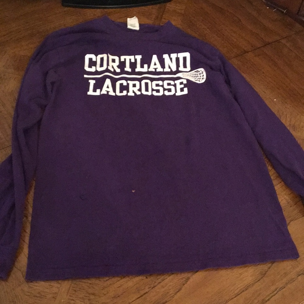 Purple longsleeve shirt
